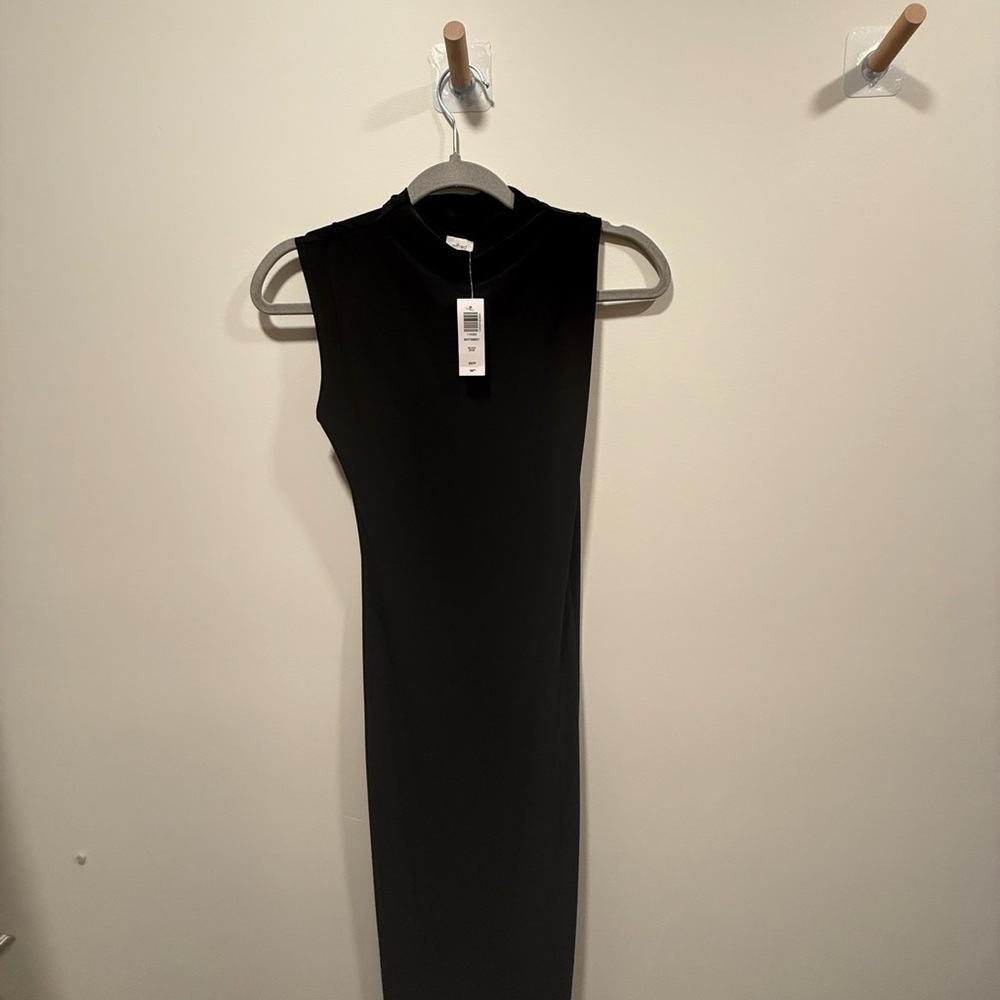 Aritzia NEW Elegant Black Sleeveless Dress